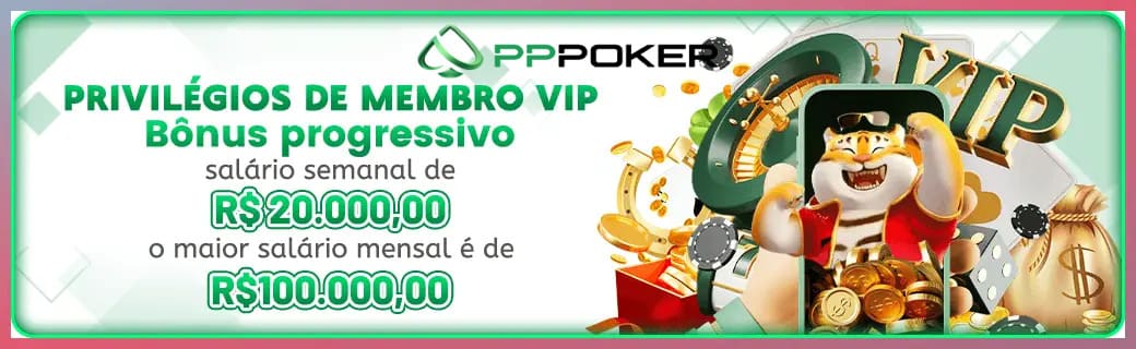 PPPOKER bônus — cashback 15 por cento e níveis VIP